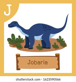 Illustrator of J for Dinosaur jobaria