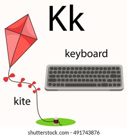 Illustrator of k vocabulary