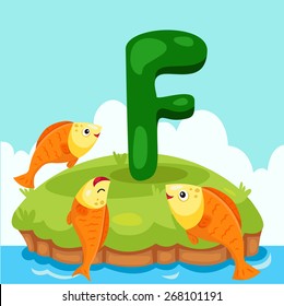 Illustrator of Letter 'F is for fish'