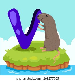 Illustrator of Letter 'V is for vole'