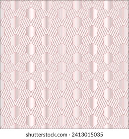 Illustrator Line Pattern vector image
