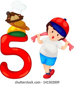 Illustrator of Number five
