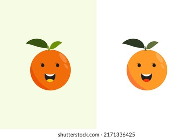 Illustrator Orange Cartoon Vector and Funny Cartoon