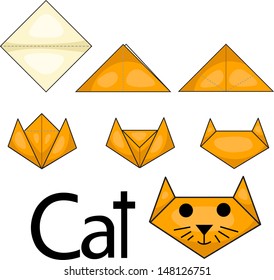 6,201 Cat origami Images, Stock Photos & Vectors | Shutterstock