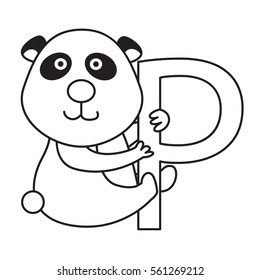 Illustrator of p panda
