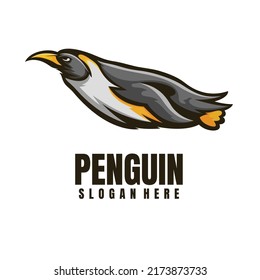 illustrator of penguin mascot logo
