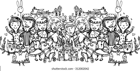 the illustrator of people design 