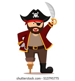 Illustrator of pirate