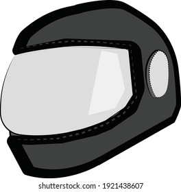 illustrator of a safety bike helmet, wear helmet always