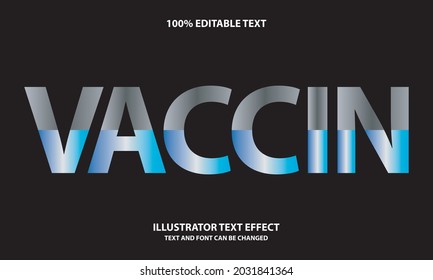 Illustrator text effect template design.