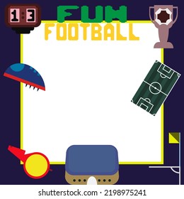 illustrator vector graphics of football template