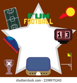 illustrator vector graphics of football template