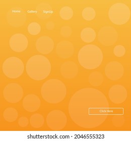 illustrator web background in orange color 