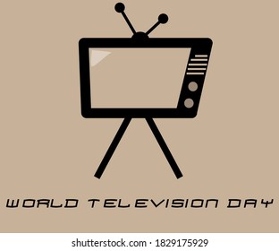 Illustrator world television day old pictures