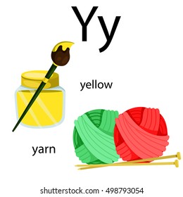 Illustrator of y vocabulary