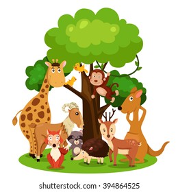 Illustrator of zoo animal