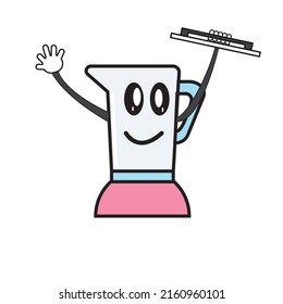 Illustration Vektorgrafik von elektronischen kawaii perfekt für den elektronischen Markt oder Spielzeugmarkt.
