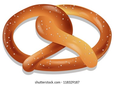 illustrqation of bread on a white background