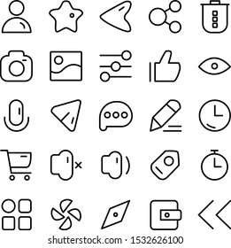 illustrtation of user interface icon