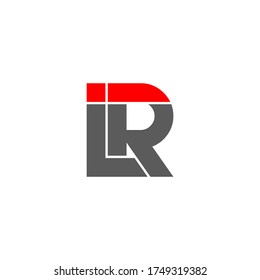 ilr letter original monogram logo design