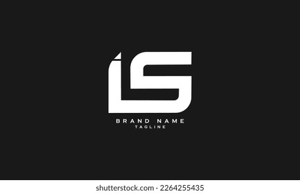 ILSC, ICS, ILS, LIS, ILC, Abstract initial monogram letter alphabet logo design