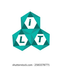 ILT creative minimalist letter logo. ILT unique vector initials alphabet letter logo design
