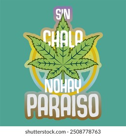 ilustraciones de plantas de cannabis coloridas