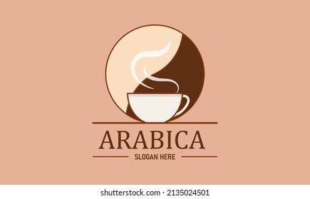 ILUSTRASI VECTOR GRAPHIC LOGO COFFEE ARABICA GOOD FOR YOUR LOGO BUSINESS ..