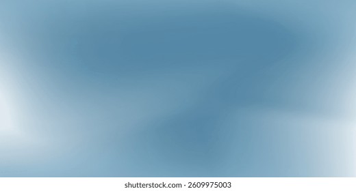 Ilustration abstract blue and withe background for product presentation with sunlight and blurred simple modern art