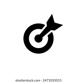 Ilustración Flecha en el icono de destino