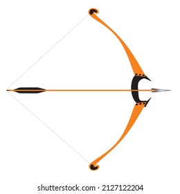 Ilustration Bow Archery Stock Vector