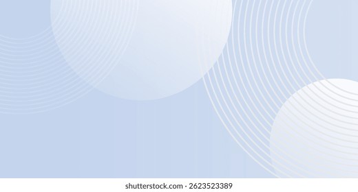 Ilustration bstract blue modern background with circle elements. Digital technology natural good