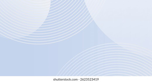 Ilustration bstract blue modern background with circle elements. Digital technology natural good simple art