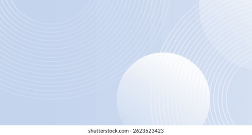 Ilustration bstract blue modern background with circle elements. Digital technology natural