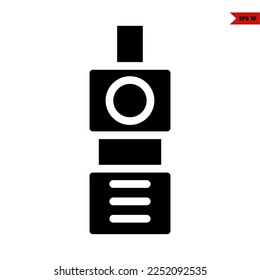 ilustration of camera glyph icon