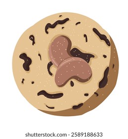 Ilustration of Cashew Nut Raisin Cookies