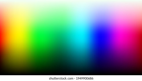 Ilustration Of Color RGB Spectrum Composition Background