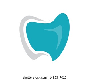 ilustration dental logo design vector