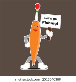Ilustration Design Cartoon Character that calling Plampung , and it is fun art
