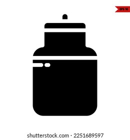 ilustration of drin glyph icon