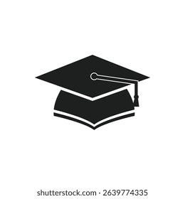 ilustration graduation design icon vecktor 