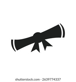 ilustration graduation design icon vecktor 