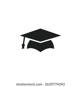 ilustration graduation design icon vecktor 