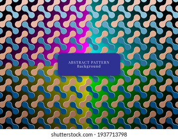 ilustration graphic vector of colorful gradient mettaballs pattern for background free vector