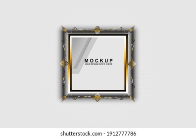 fotograma en vector sin fondo de oro y brillo