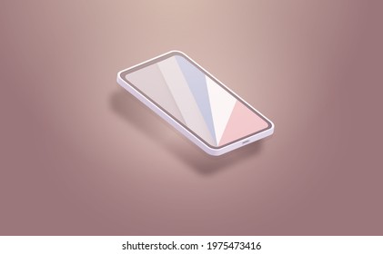ilustration graphic vector of smart phone mockup free vector