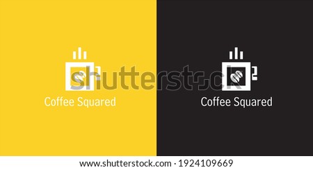 ilustration logo of coffe square
perfect for logo caffe and coffe bar