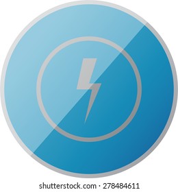 ilustration of modern icon flash