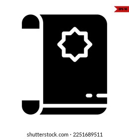 Icono de glifo de notas