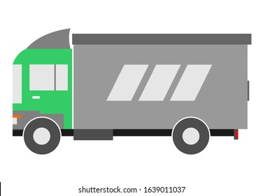 ilustration of simple truck box
